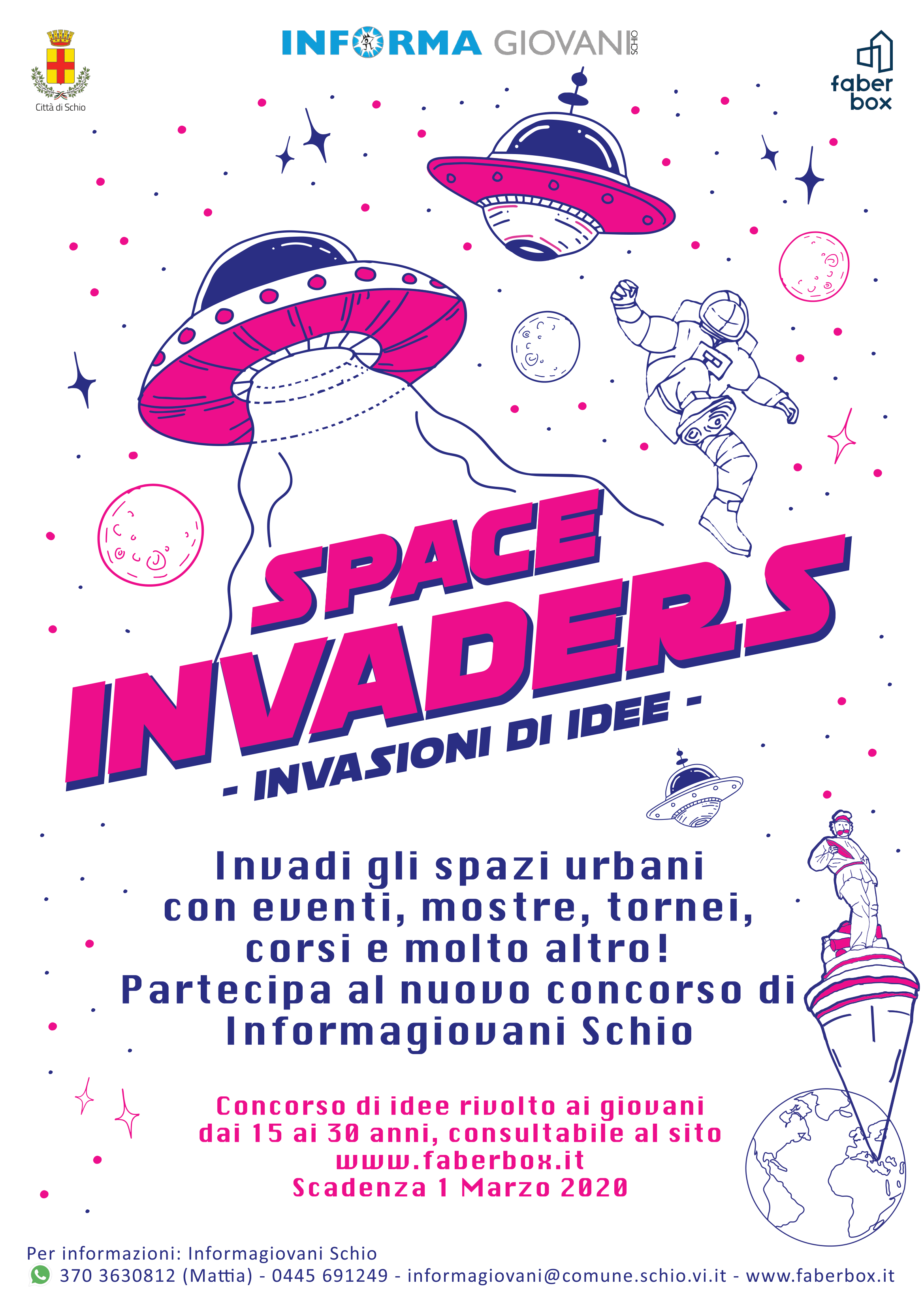 SPACE INVADERS 2020 – invasioni di idee