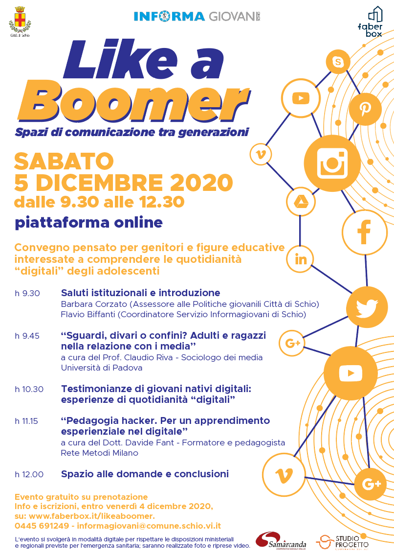 LIKE A BOOMER – Spazi di comunicazione tra generazioni