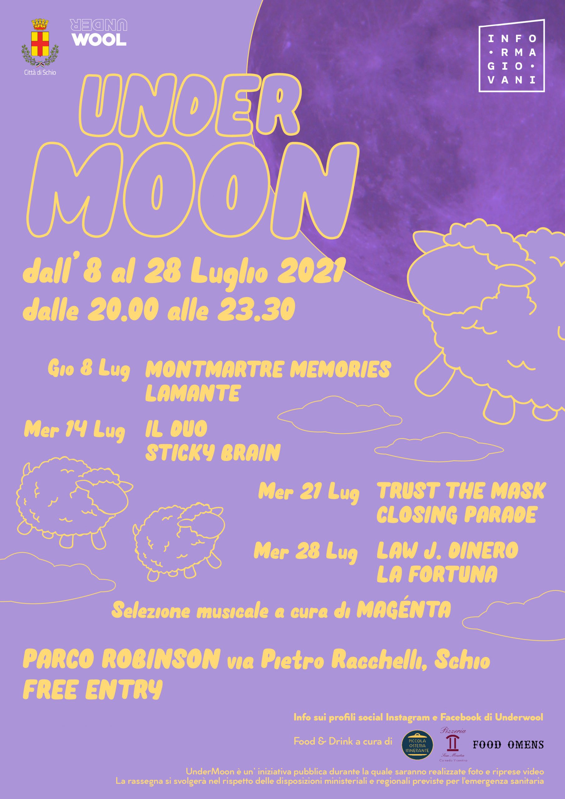 Undermoon 2021 | Musica al Parco Robinson