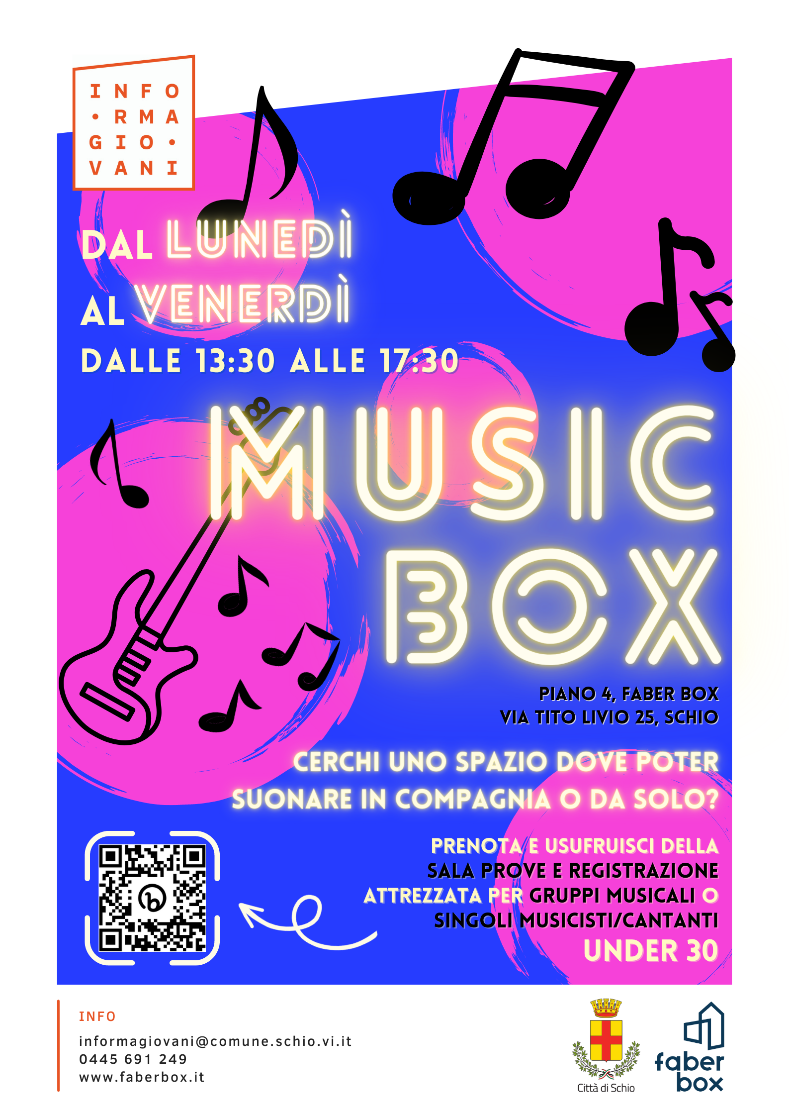 Apertura music box – Nuova sala di registrazione