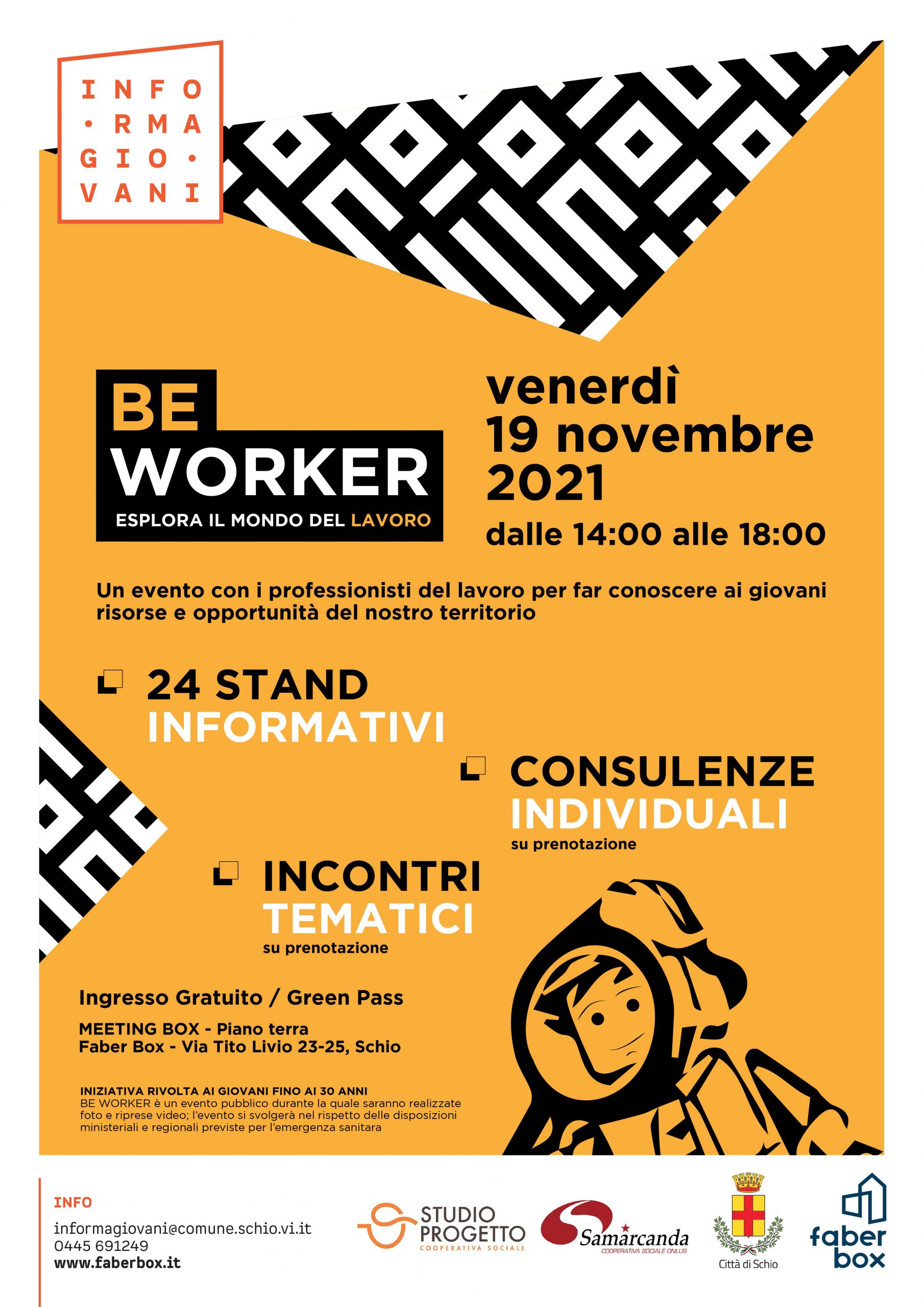 Be Worker 2021 – esplora il mondo del lavoro