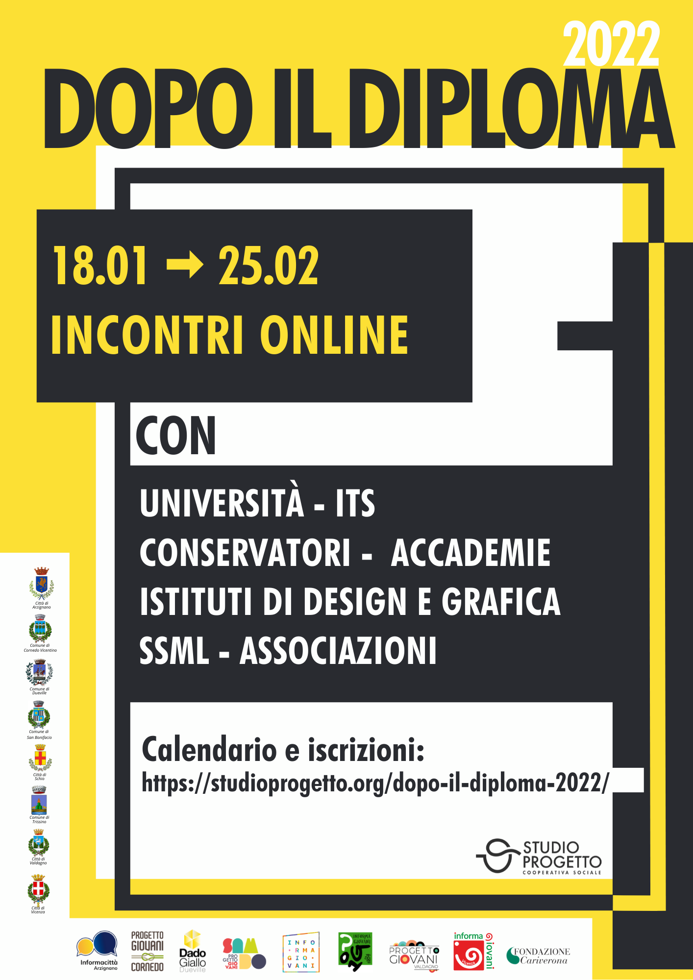 Dopo il diploma 2022 | Incontro online per conoscere le opportunità formative post diploma