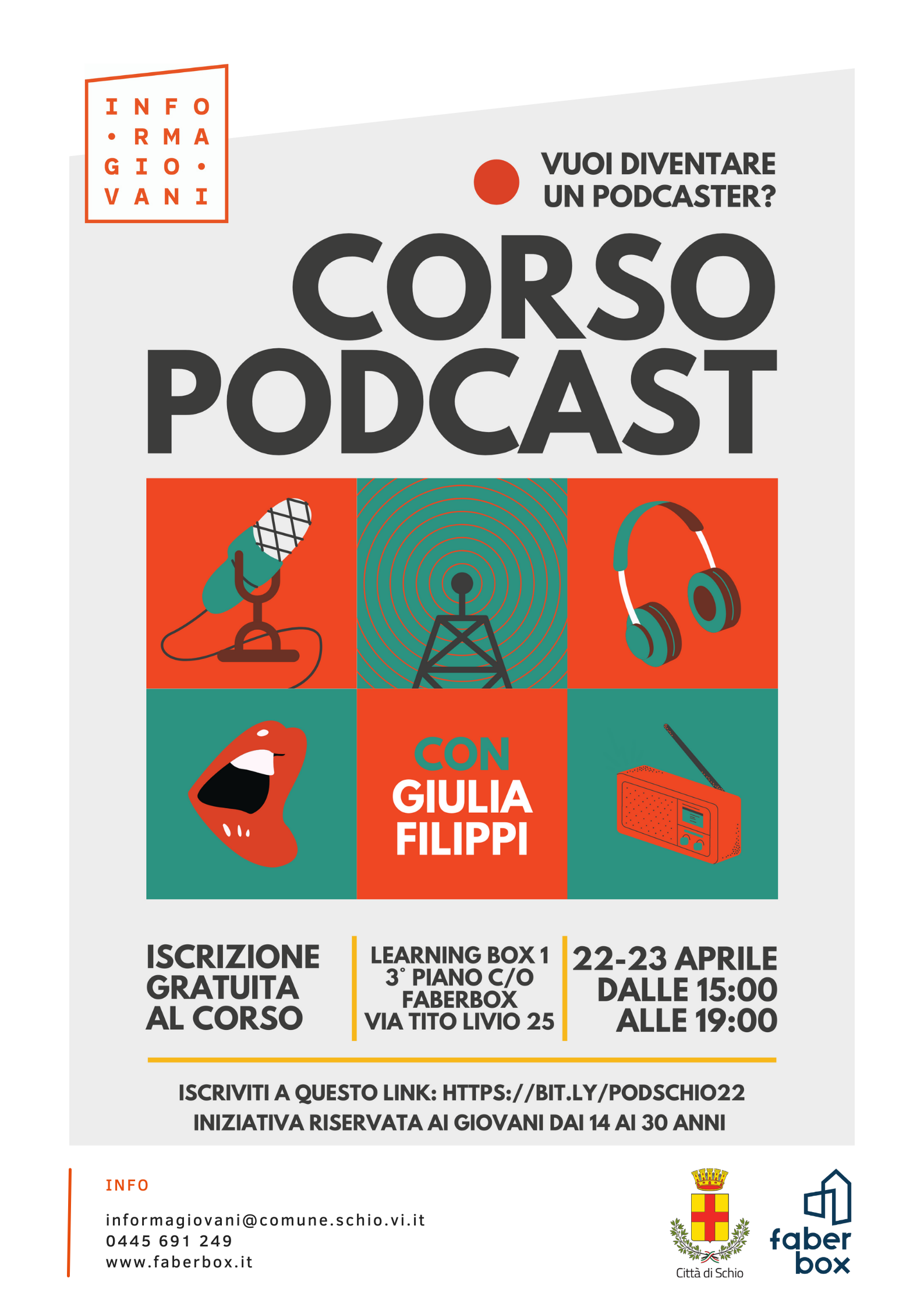 VUOI DIVENTARE UN PODCASTER?