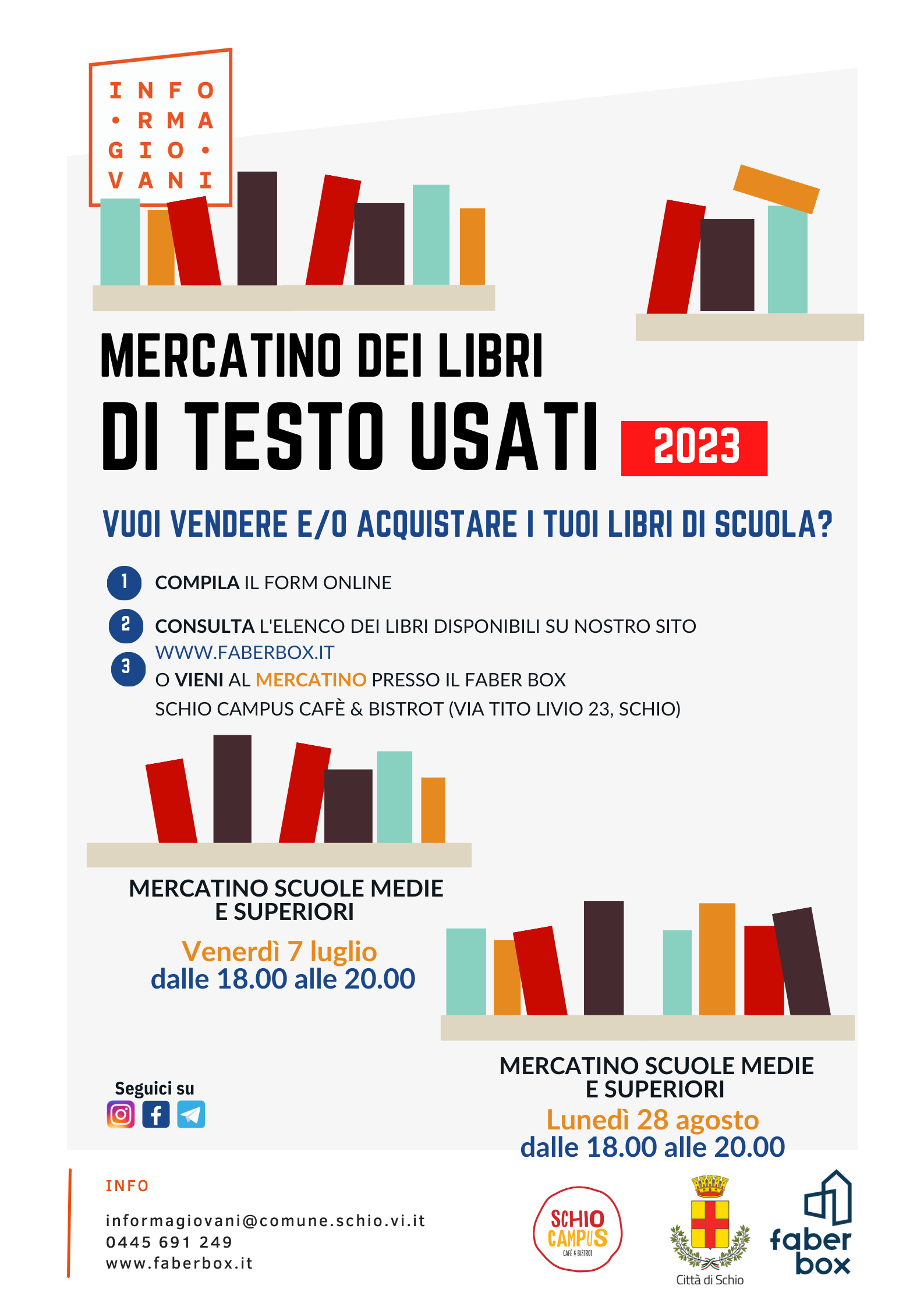 Mercatino dei libri usati 2023