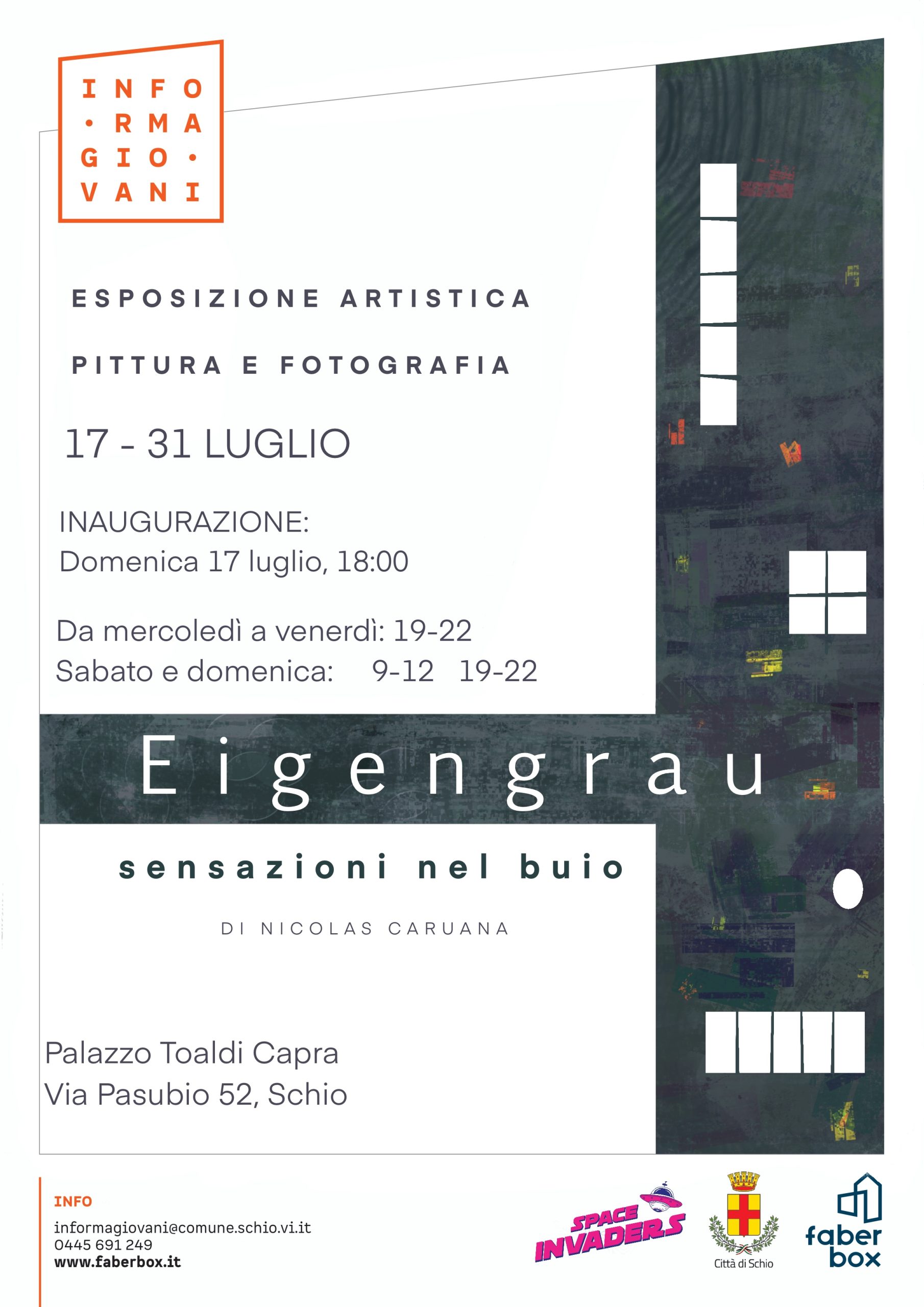 EIGENGRAU |esposizione artistica al Toaldi Capra