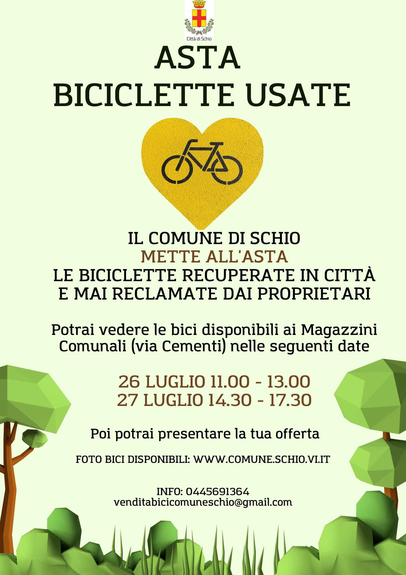 ASTA BICICLETTE USATE