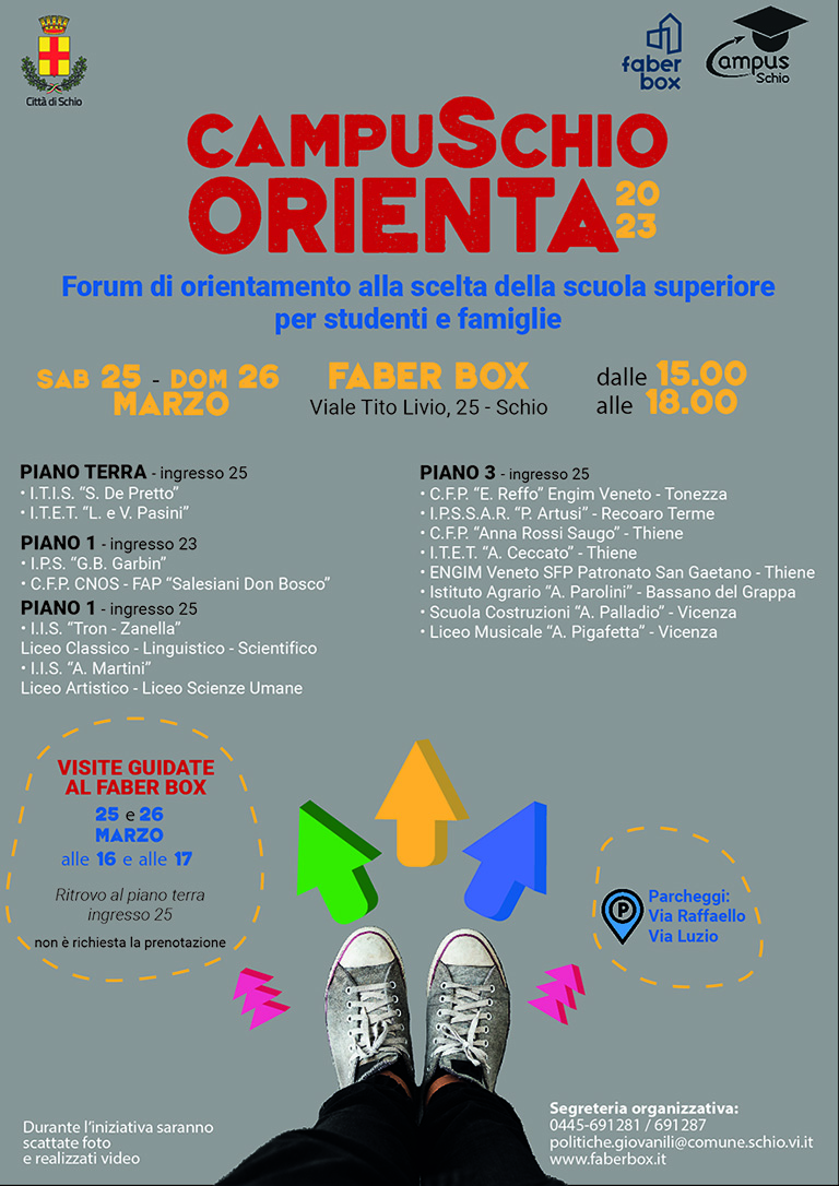 CAMPUS SCHIO ORIENTA MARZO 2023