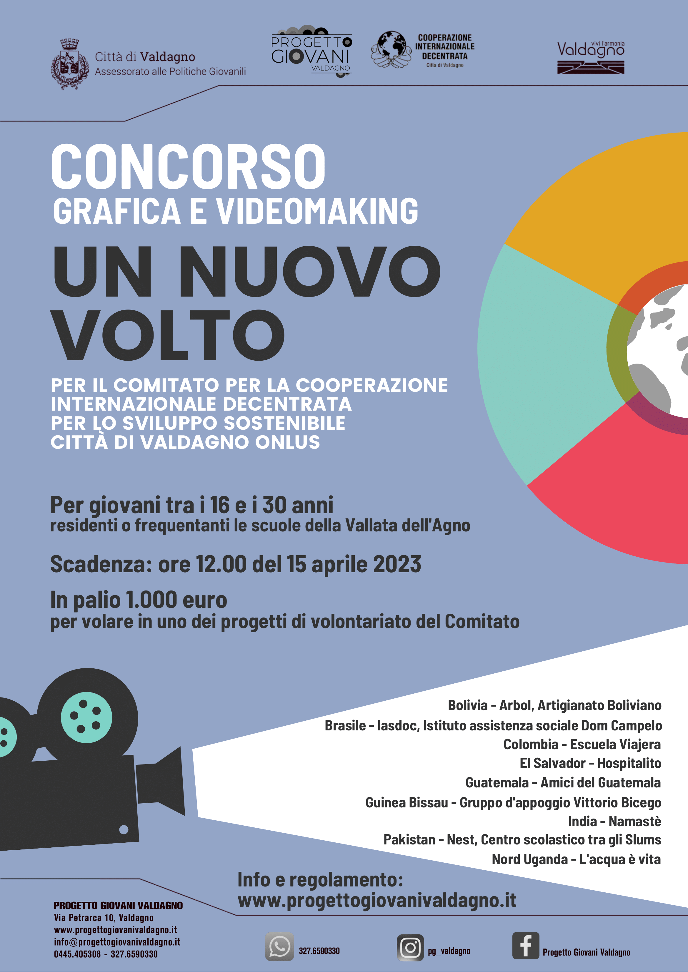 CONCORSO DI GRAFICA E VIDEOMAKING – UN NUOVO VOLTO