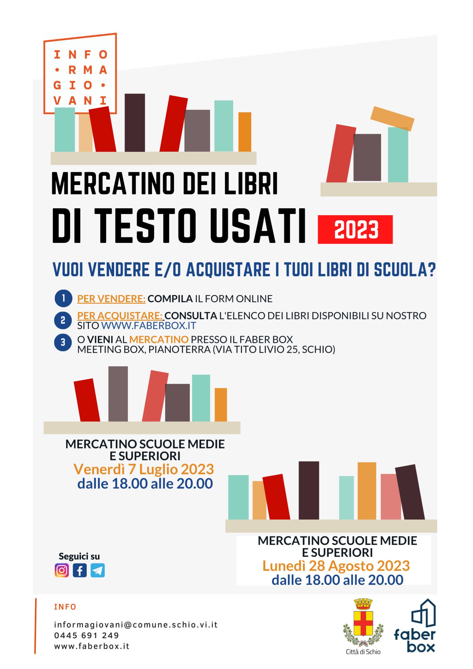 Mercatino dei libri usati 2023