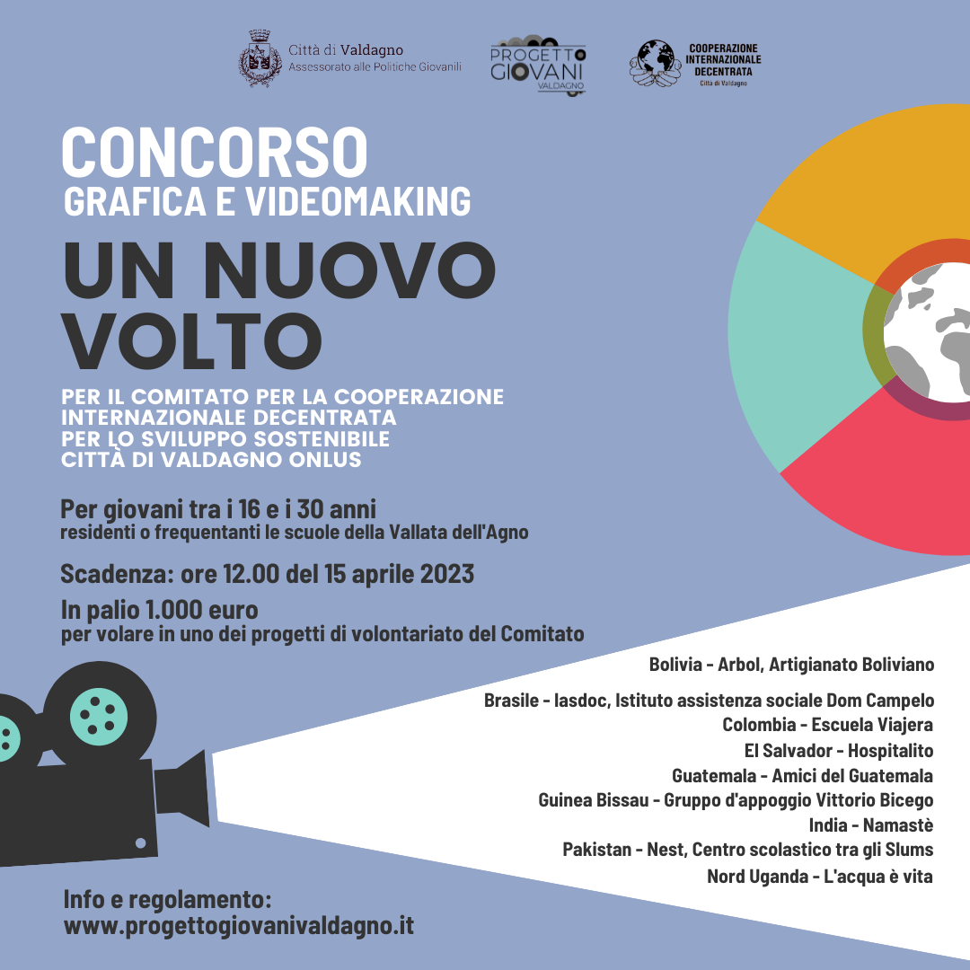 Un nuovo volto – Concorso Grafica e Videomaking