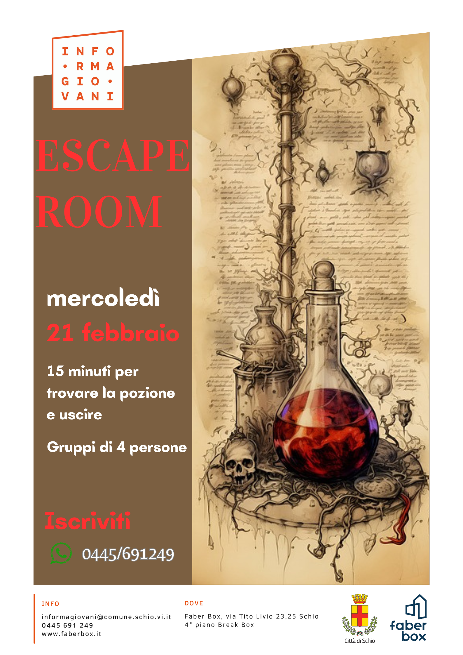 Escape room di febbraio