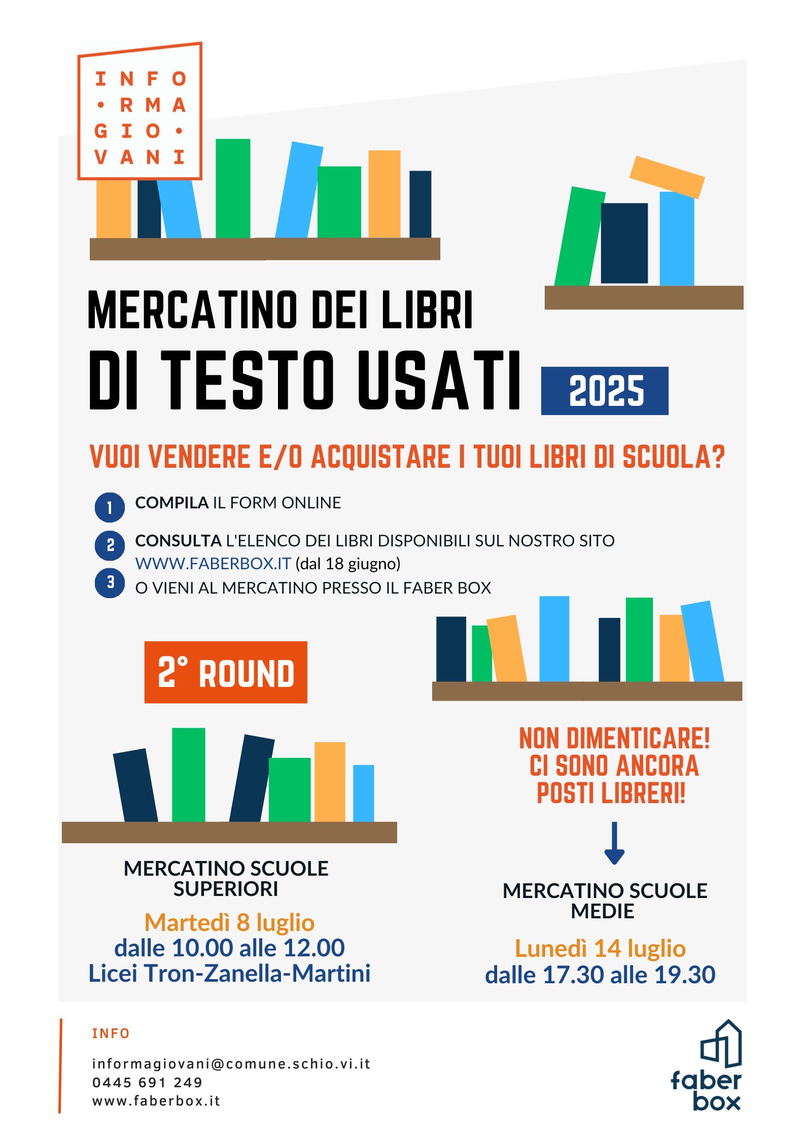 Mercatino dei libri usati 2025