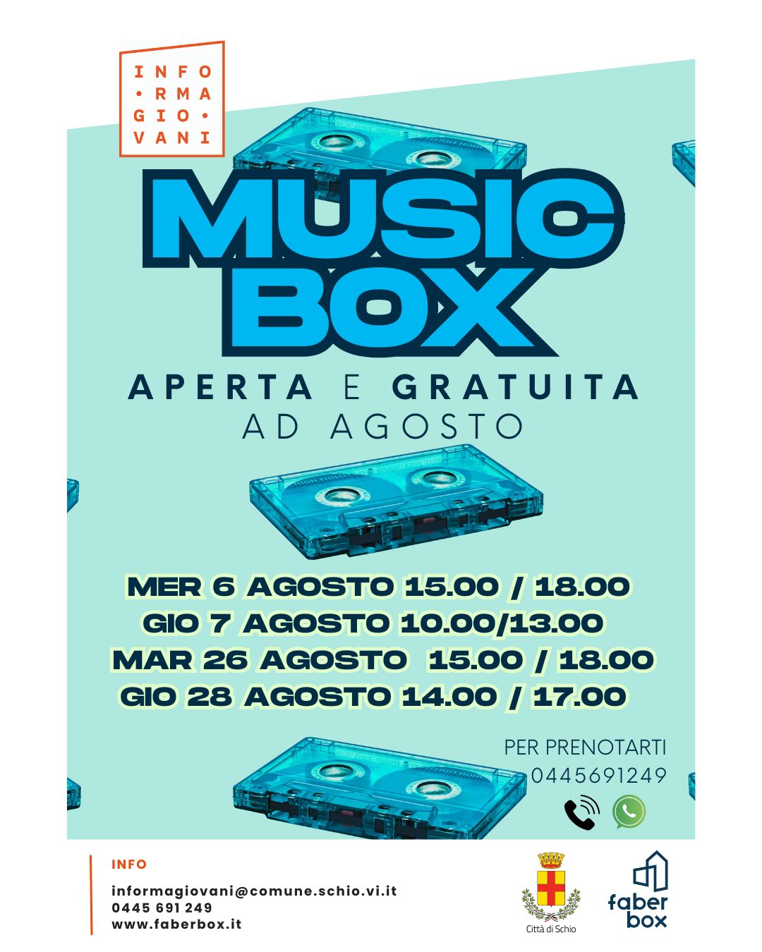MUSIC BOX aperta e gratuita