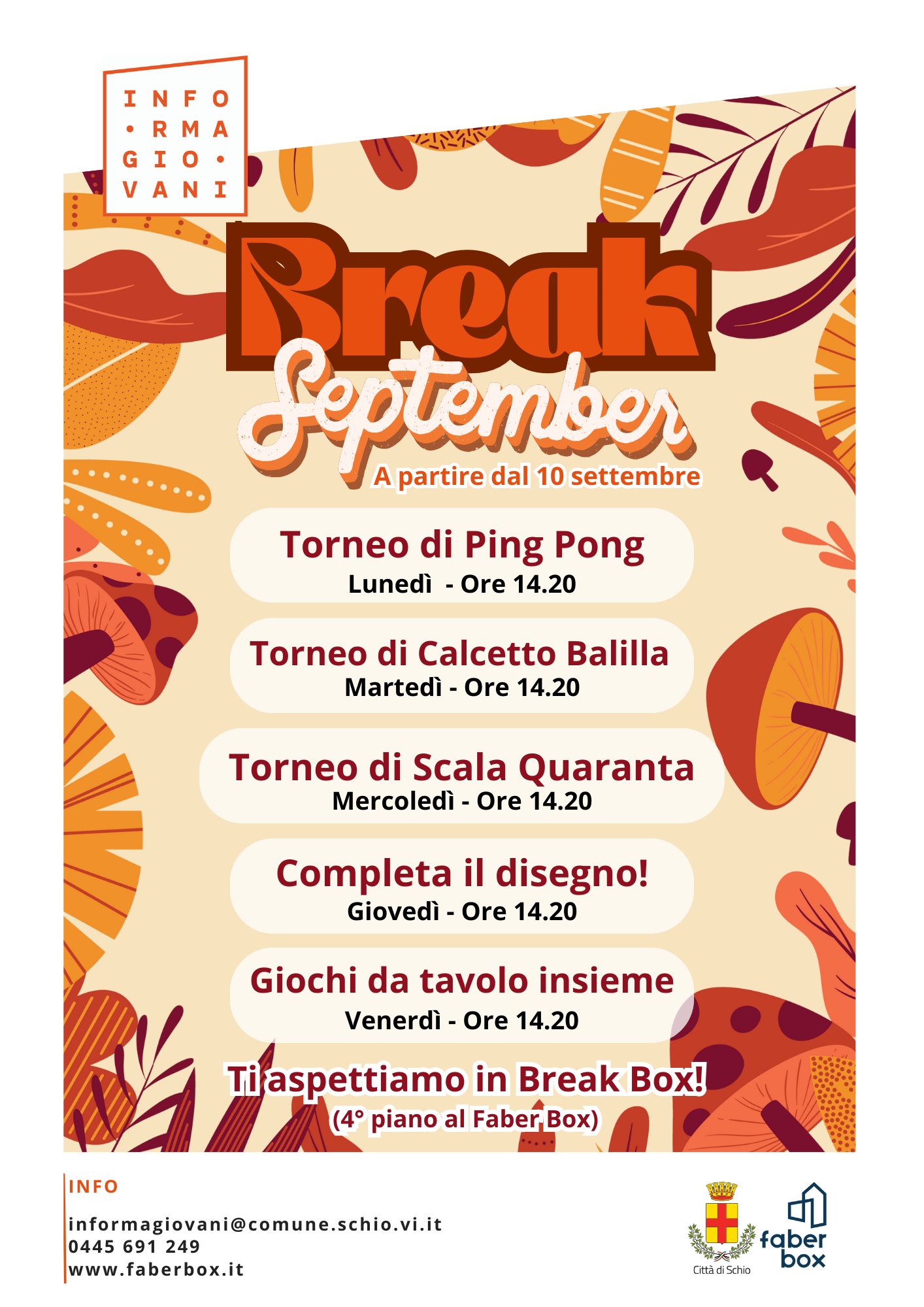 Break Box settembre