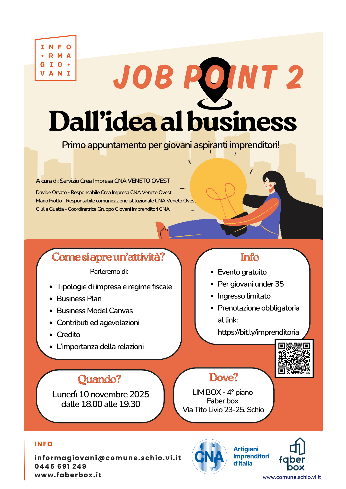 JOB POINT 2 – Dall’idea al business