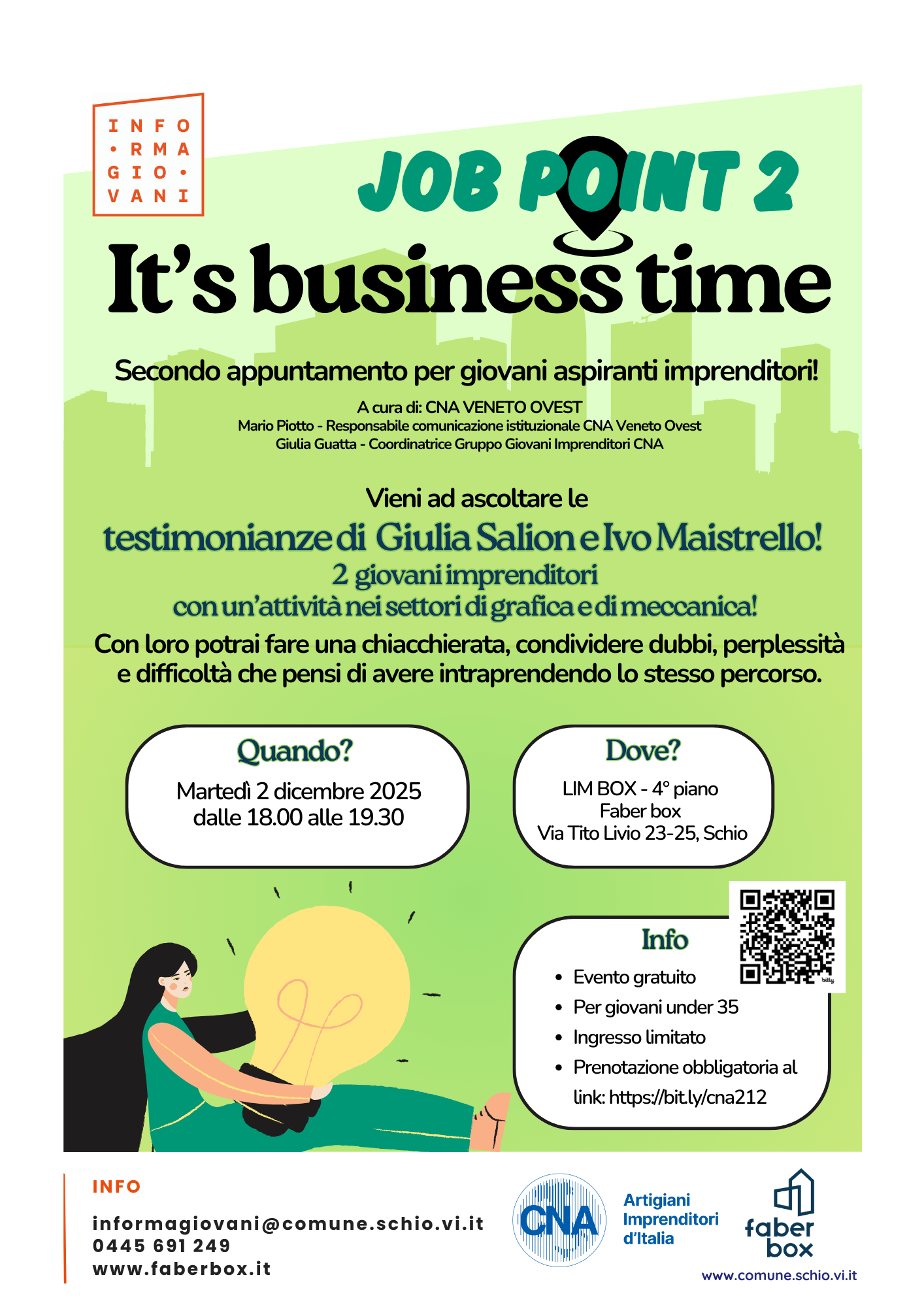 JOB POINT 2 – It’s business time