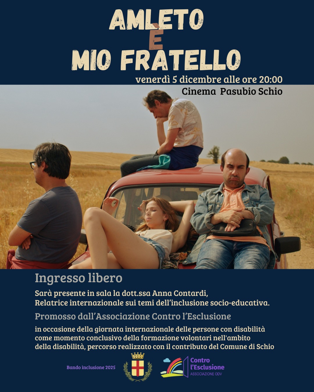 Proiezione “Amleto è mio fratello”