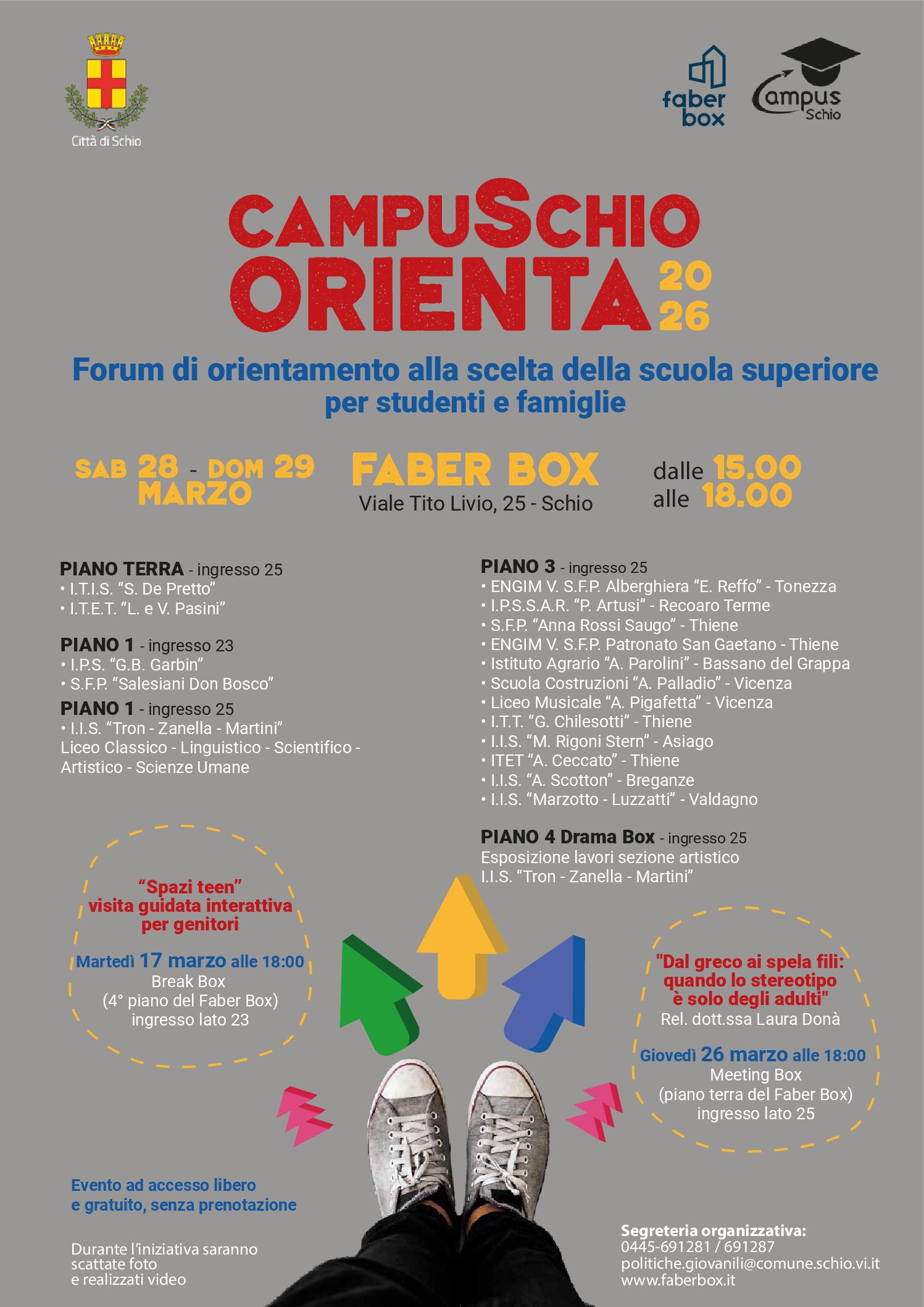CAMPUS SCHIO ORIENTA 2026