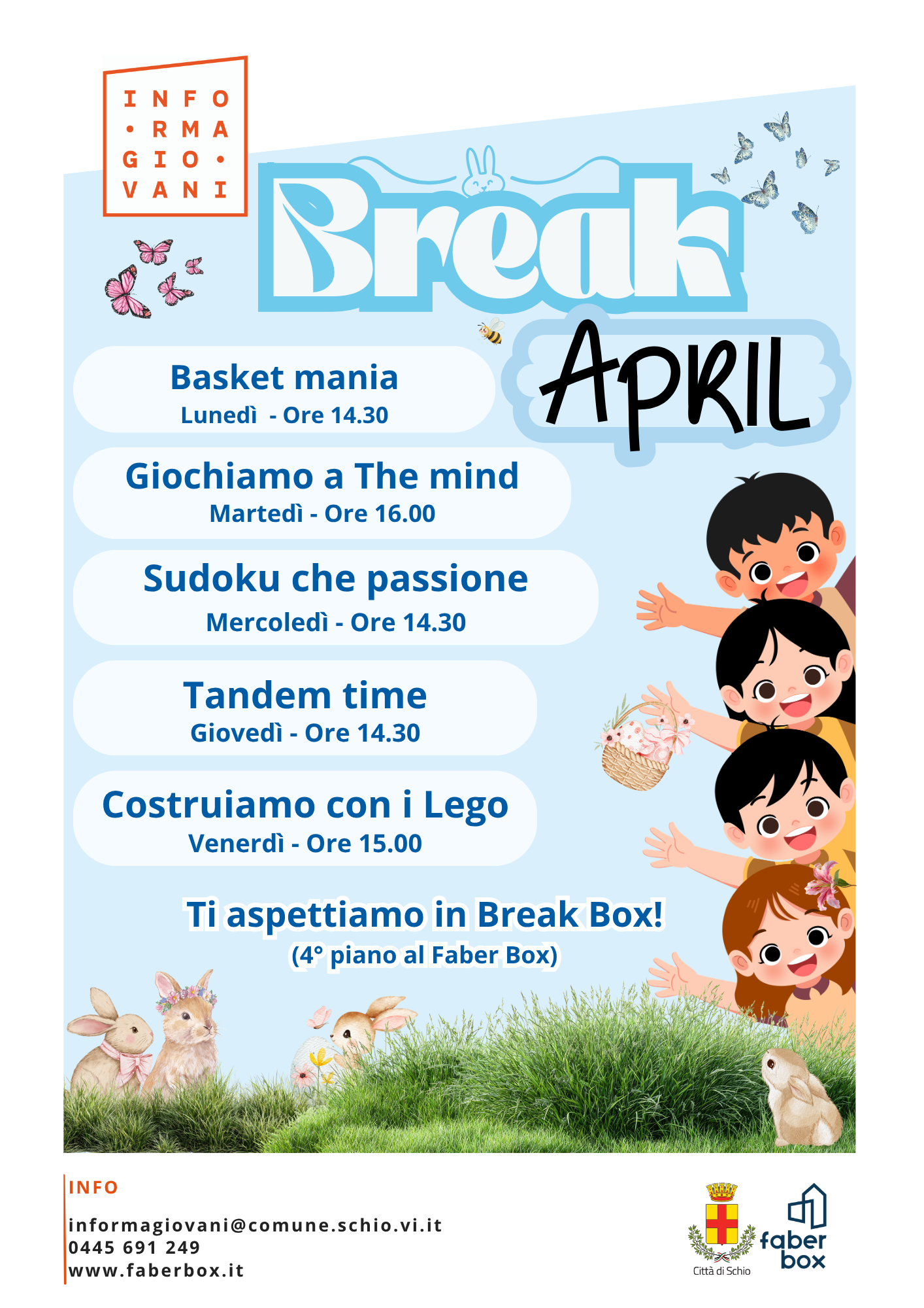 Break box – mese di aprile
