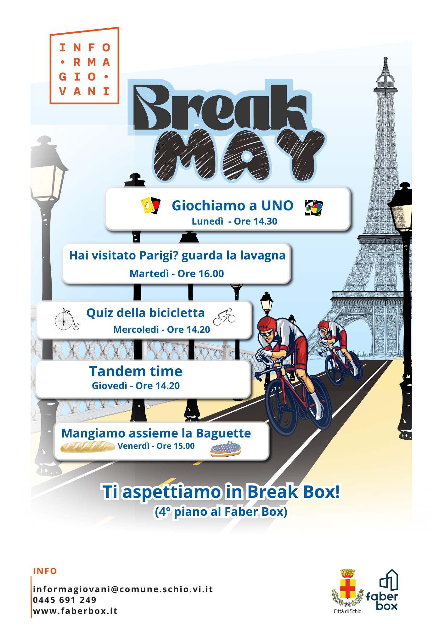 Break box – mese di maggio
