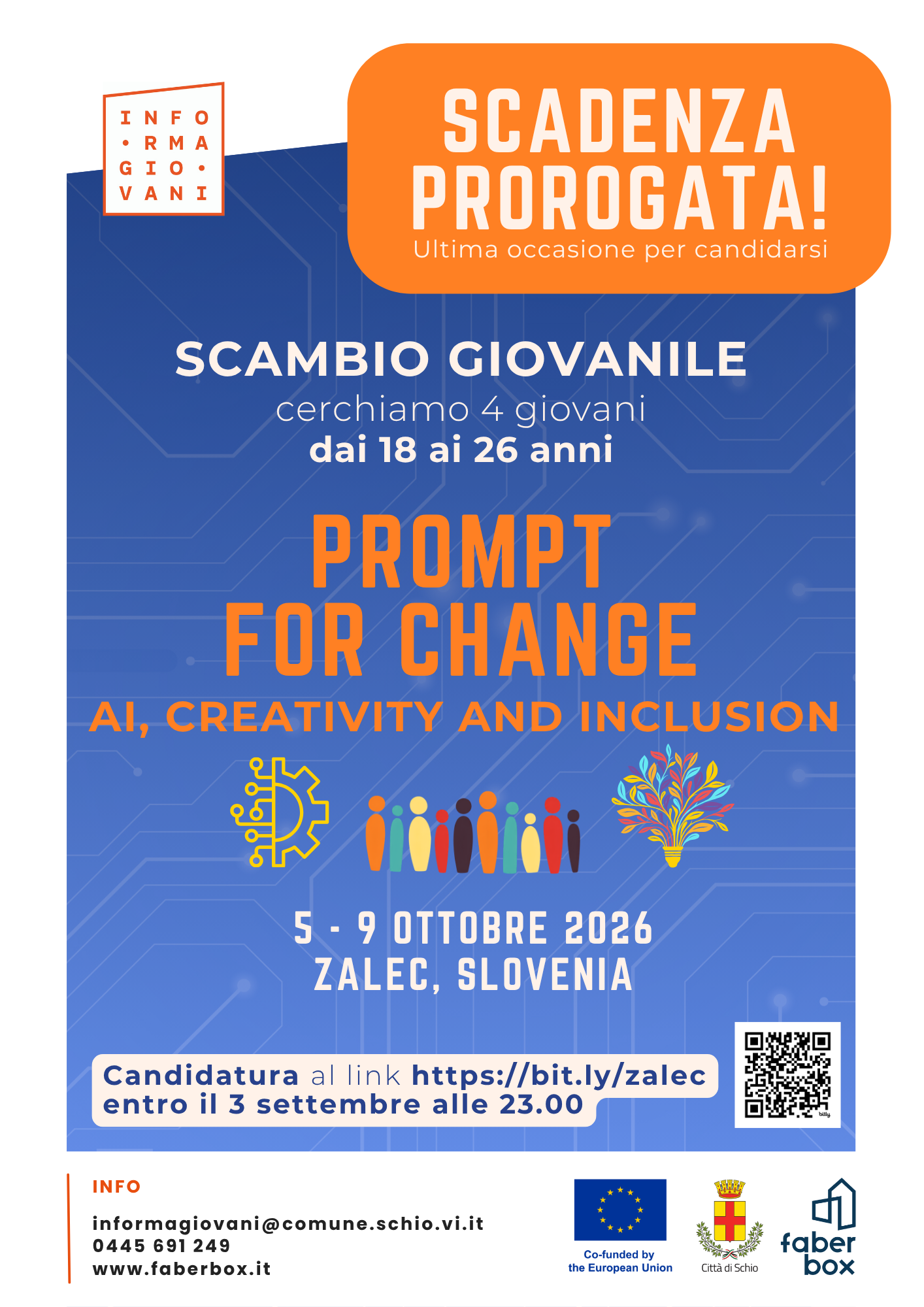 PROROGATO LO SCAMBIO GIOVANILE: Prompt for change